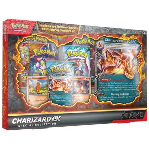 Scarlet & Violet Pokémon Special Collection Charizard ex April 2025 EN