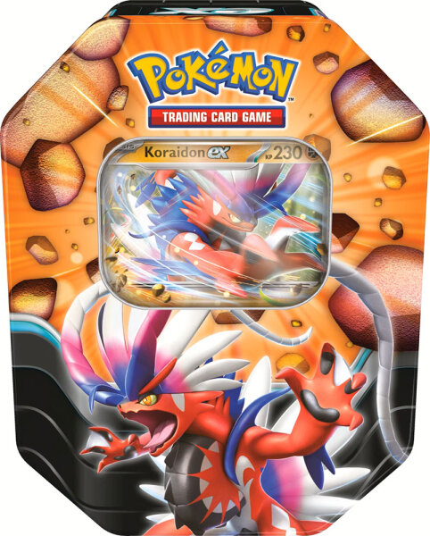 Tin Box 2025  #121 Koraidon ex  Pokemon Deutsch