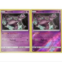 Mewtwo 75/214 - 2 er Set - Rare und Rare Reverse Holo -...
