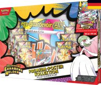 Pokemon Mega Entwicklung ME02.5 - Erhabene Helden - 2er Set Poster Premium Kollektion Mega Guardevoir ex & Mega Lucario ex - Deutsch