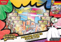 Pokemon Mega Entwicklung ME02.5 - Erhabene Helden - 2er Set Poster Premium Kollektion Mega Guardevoir ex & Mega Lucario ex - Deutsch