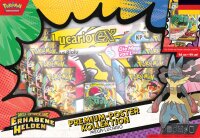 Pokemon Mega Entwicklung ME02.5 - Erhabene Helden - Poster Premium Kollektion Mega Lucario ex - Deutsch
