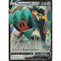 Patinaraja V SWSH030 Black Star Promo Pokemon Deutsch...