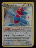 Pokemon  Porygon-Z 7/102  Revers Holo Heartgold...