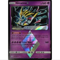Pokemon Giratina  Prism Star 58/156 Holo - Sun and Moon...