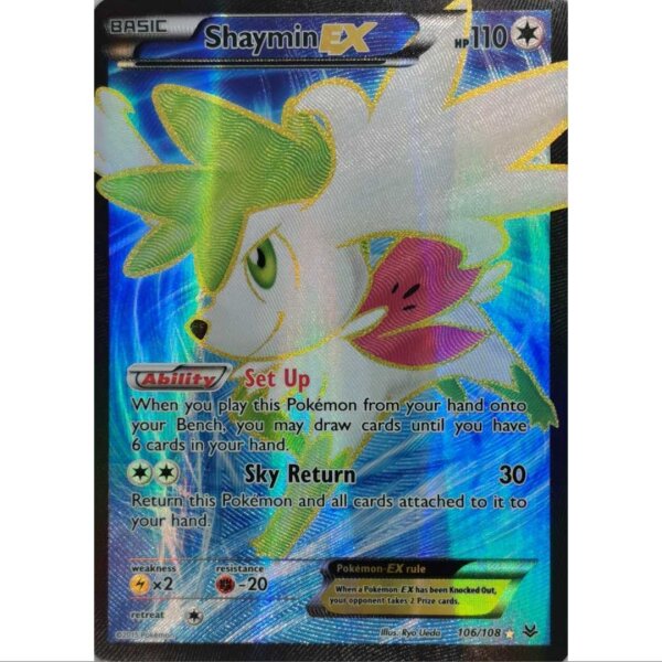 Shaymin EX 106/108 - Holo - Roaring Skies - Englisch NM