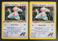 2er Set Sabrinas Porygon 98/132 Edition 1/ Common -...