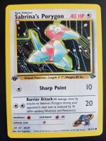 2er Set Sabrinas Porygon 98/132 Edition 1/ Common -...