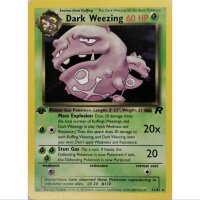 Weezing 31/82 1.Edition- Team Rocket Pokemon - Englisch NM