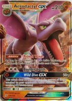Aerodactyl 106/236 GX  - Sun and Moon- Unified Minds - EN NM