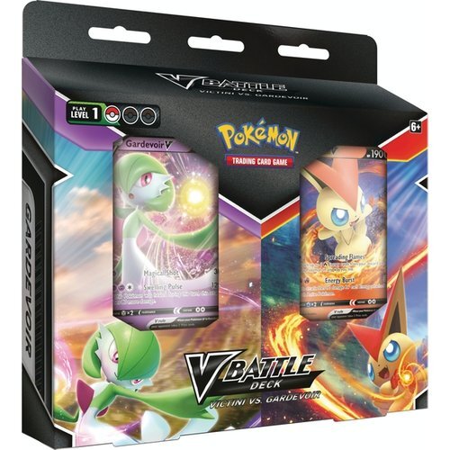 SWSH Schwert & Schild 2er Bundle Set V Kampf  Decks Gardevoir-V & Victini-V OVP EN