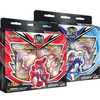 SWSH Pokemon2er SET  Karten Liga Kampf Deck Urshifu  VMAX EN