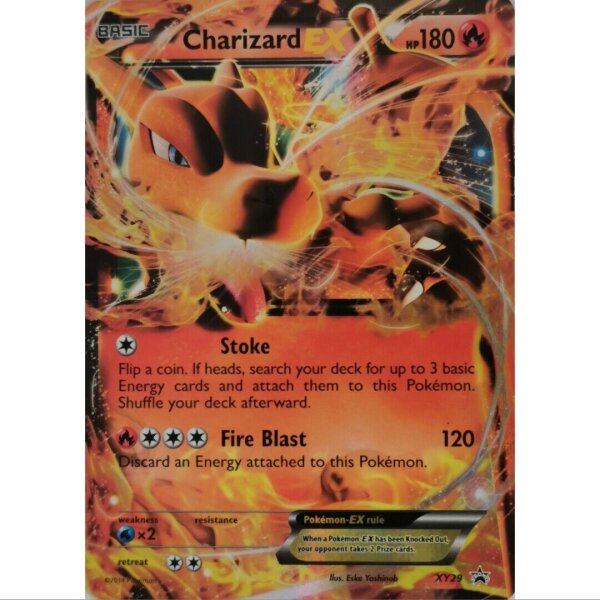 Charizard EX XY29 Black Star Promo Pokemon Englisch NM