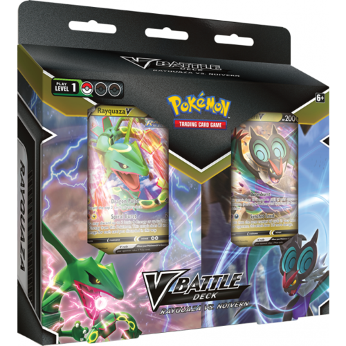 SWSH Pokemon Cards Oktober 2021 Bundle Battle Deck Rayquaza vs. Noivern EN