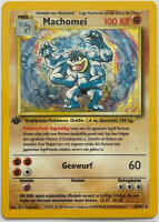Machomei 1st. Edition Base Set 8/102 Deutsch NM