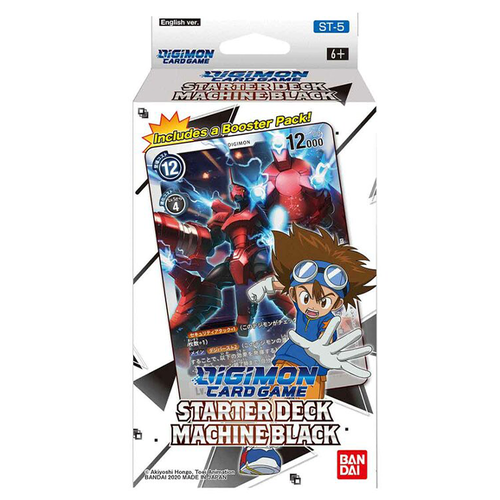 Digimon Card Game - Starter Deck Display Machine Black ST-5 (1 Deck) - EN
