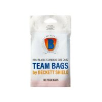 Beckett Shield Team Bags (100 Sleeves)