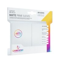 Gamegenic - Matte Prime Sleeves White (100 Sleeves)