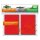 Blackfire Sleeves - Standard Double Matte  Red - 80 Stück