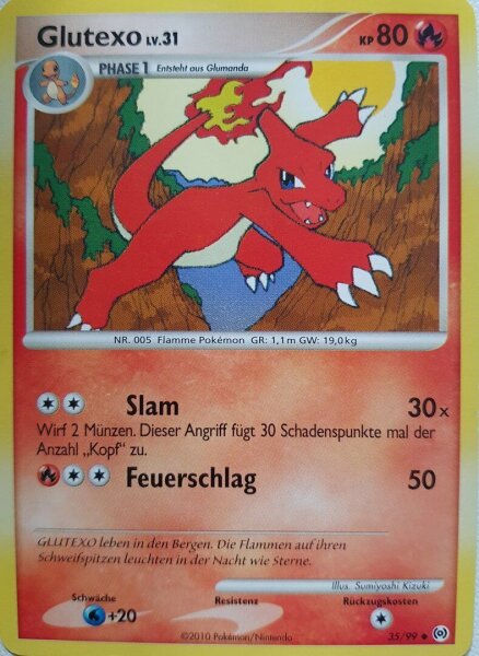 Glutexo 35/99 - Arceus - Deutsch LP/NM