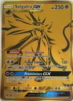 Solgaleo GX SM104a Black Star Gold Promo Pokemon Englisch...