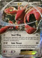 Scizor EX 76/122 Ultra Rare Pokemon - XY Breakpoint - EN NM