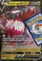 XXL Karte Regidrago V  SWSH281 Promo Pokemon  Englisch