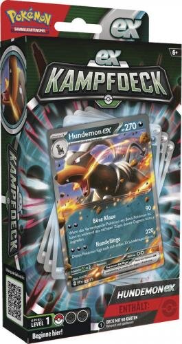 Pokemon EX-Kampfdeck Hundemon 2023  (deutsch)